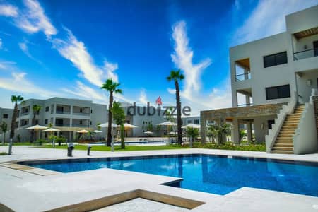 Chalet for sale, fully finished with air conditioning in AZHA North Coast near Fouka Bay