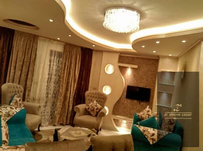 Furnished apartment for rent in Al Rehab, 90 square meters, very distinctive, 2 bedrooms.