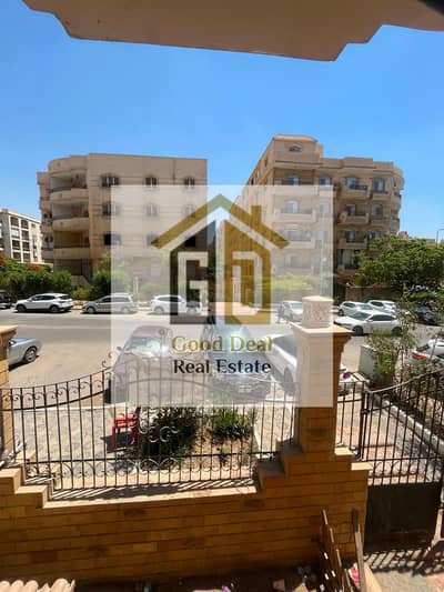 دوبليكس سوبرلوكس ارضي و بيزمنت في النرجس عمارات القاهرة الجديدة