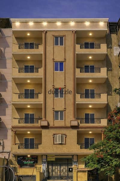 Apartment for sale (roof), ultra-super-lux finishing, Second District, Third Neighborhood - close to the central axis, Al-Hosary Mosque, and 6th of Oc