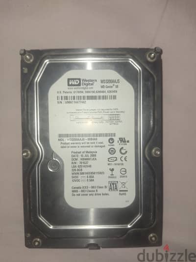 هاردات Hdd 320Gb
