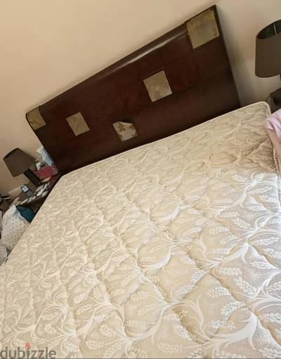 مرتبة يانسن ماريوت طبية وجهين قطن بدون سوست . . كالجديدة بالضبط
