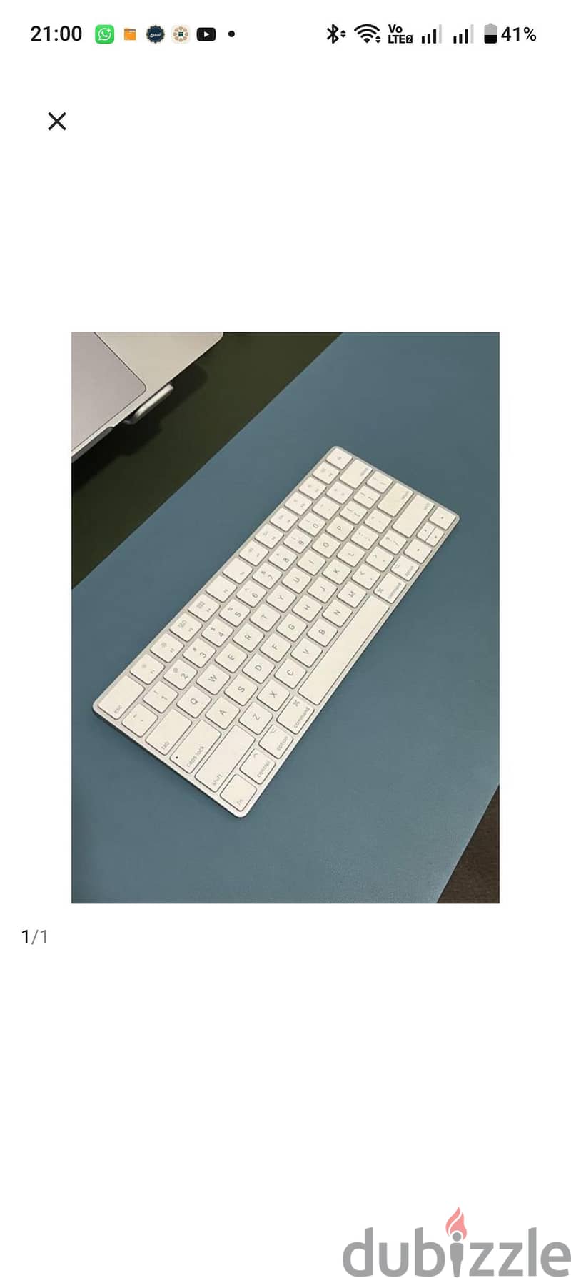 Apple MC184AB/B Wireless Keyboard 2