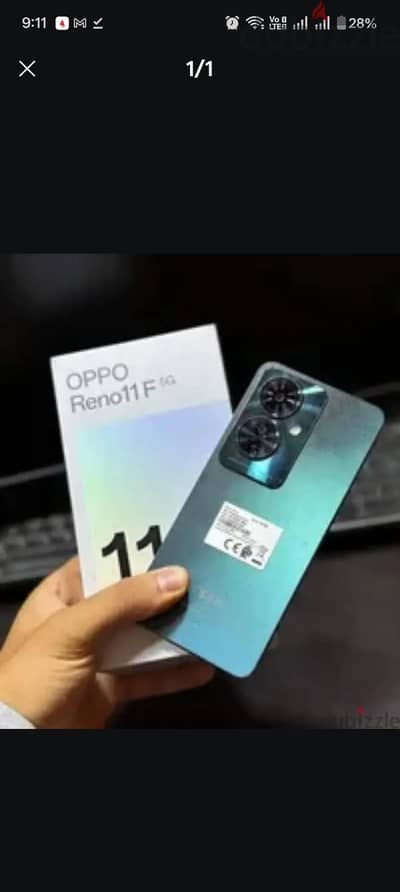 OPPO Reno 11 5G بحالة فوق الممتازة بدون خدش كأنه جديد بالظبط