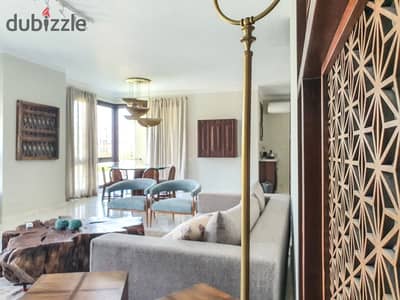 For Rent Fully Furnished Luxury Duplex in Westown Sodic | 3 Bedrooms + Rooftop Room with Private Bathroom | 90 sqm Terrace | Ultra Super Lux