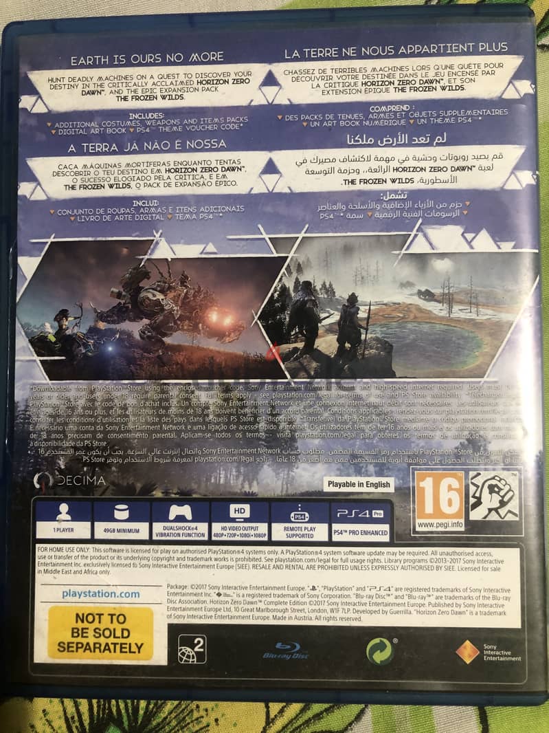 Horizon zero dawn complete edition 1