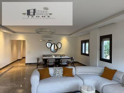 Corner First Use Fully Furnished Apartment for Rent in Mivida Crescent P25, New Cairo | 210 SQM + 100 SQM Garden | 3 Bedrooms | Ground Floor