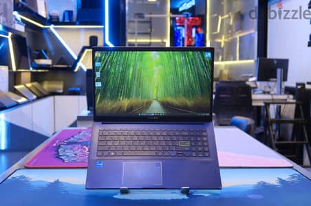 Asus VivoBook Laptop i5 11th-8-512GB لابتوب أسوس جيل حديث وتصميم أنيق