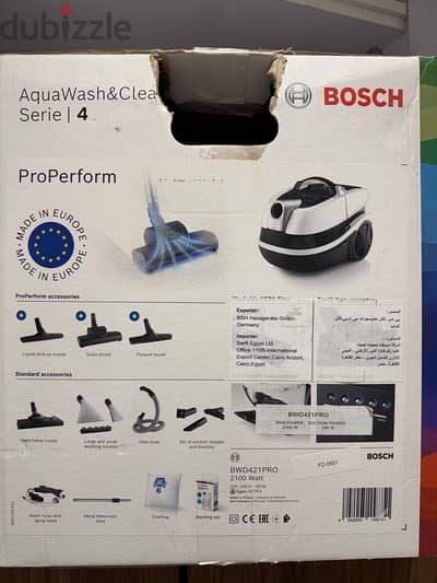 Bosch vaccum cleaner zero