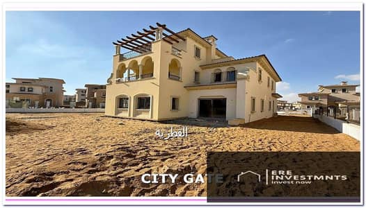 Receive immediately at the lowest price on the market: a 255m² Quattro villa in Opal City Gate, Diyar Al Qataria, Fifth Settlement - ready for viewing