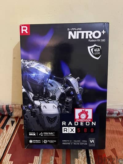 RX580 4G Sapphire Nitro+