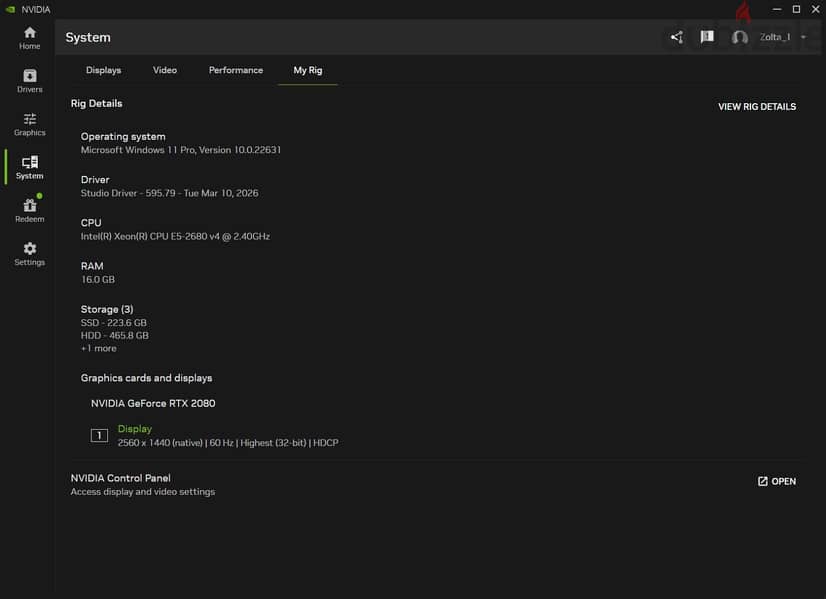 dell 5810 Rtx 2080 2