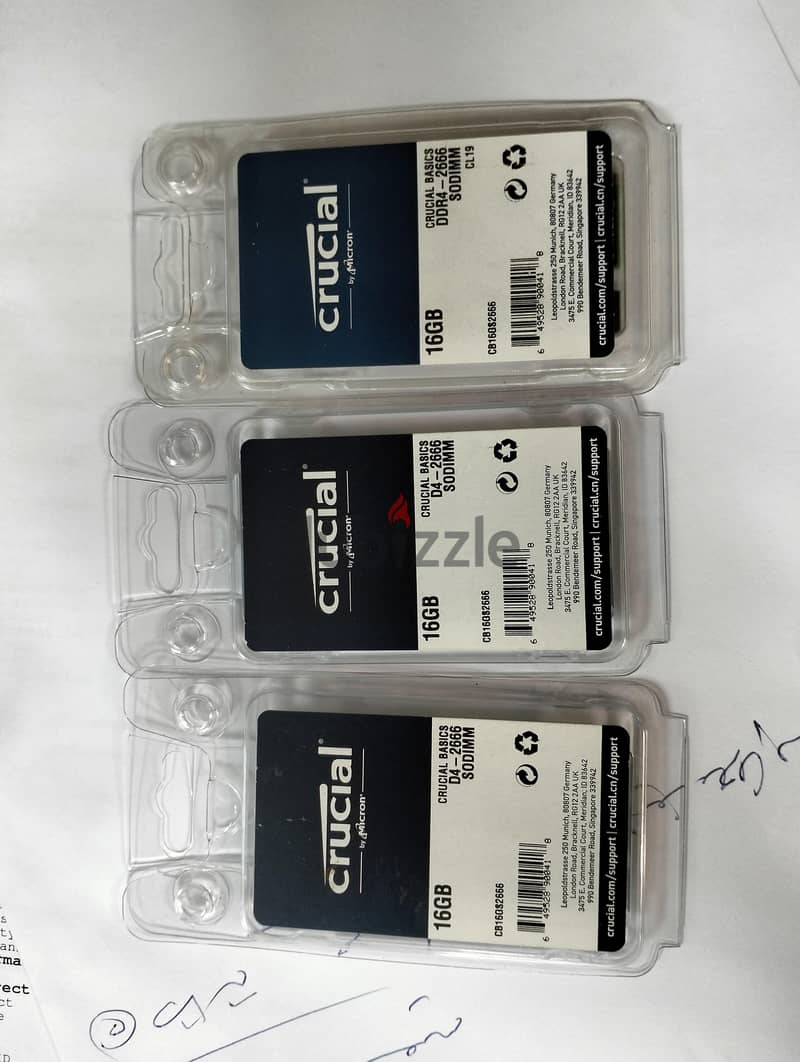 Ram DDR4 16/2666 1