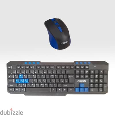 keyborad & mouse crash brand wireless  & fantech mouse pad