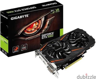 للبيع كارت شاشة GTX 1060 3GB بحالة ممتازة