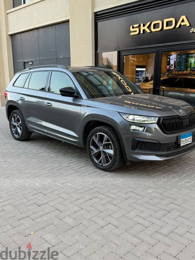 Skoda Kodiaq 2022 sportline وكيل فابريكه