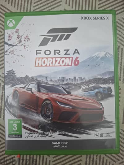 FORZA HORIZON 6 جديد فتحة واحدة فقط فورزا