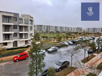 Apartment for sale in the best location in New Cairo with a stunning landscape view, with installments over 12 years.