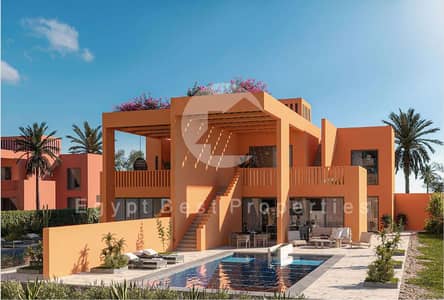 فيلا أحلامك على اللاجون في North Bay | 4 غرف + غرفة مربية وسائق +مرسي خاص لليخت | Double Height | Pool خاص | 15% مقدم فقط | جاهزة خلال سنة