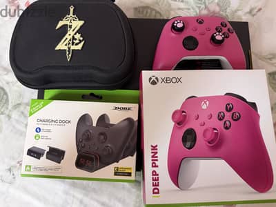 Xbox controller  استخدام شهرين + شنطه + شاحن + بطاريات