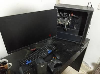 Gaming PC + Gaming Monitor (Gtx 1650 super + 16 gb ram + Ryzen 5 3600)