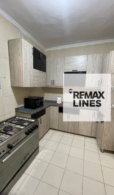 Furnished apartment for rent in Madinaty 131m hotel furnishings garden view on the sea 3 rooms B6 unique opportunity for rent in Madinaty