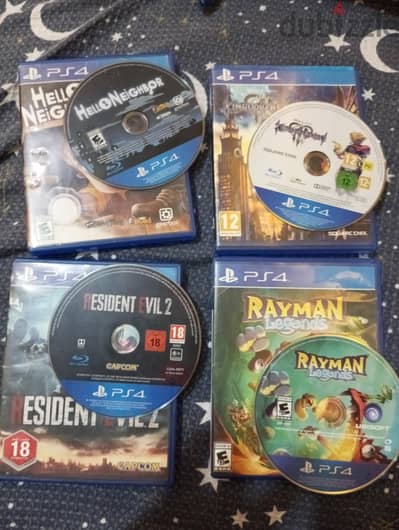 ps4 used games