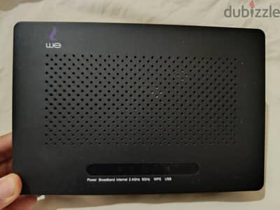 للبيع راوتر WE ZTE ZXHN H188A AC1200 Dual Band بحالة ممتازة
