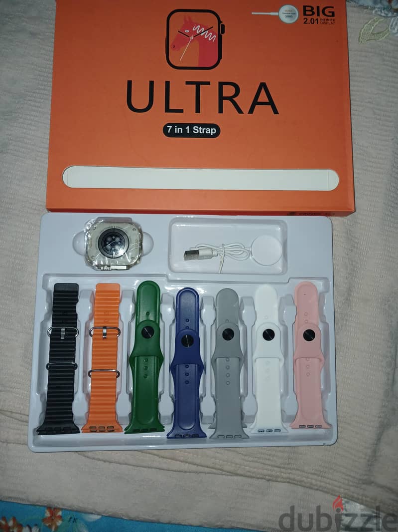 2 ساعة Smart watch ultra Big 4