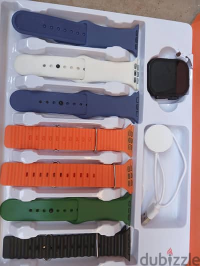 ساعة سمارت Ultra 7 in 1 Strap بحالة ممتازة