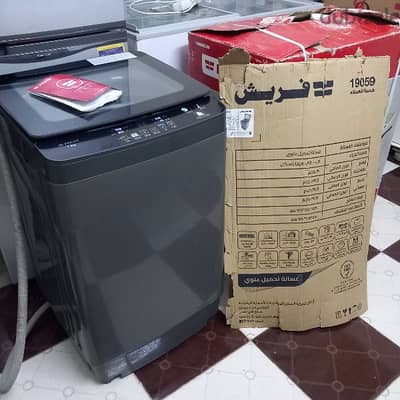 غساله فوق اتوماتيك 7 كيلو بالكرتونه والضمان انتاج 25