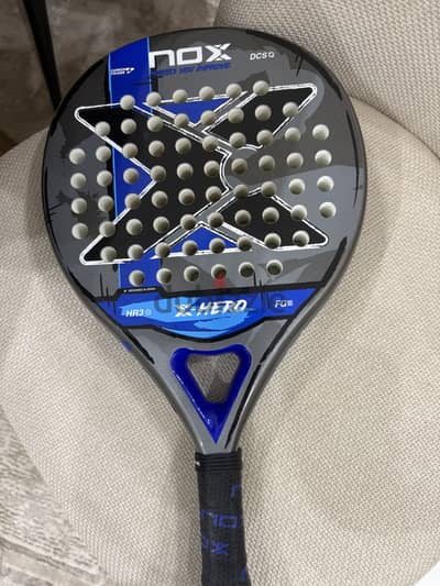 Nox x-hero blue 2026 padel racquet