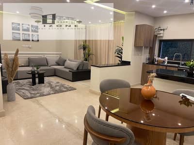 Fully Furnished Apartment with Garden for Rent in Lake View, New Cairo | 130 SQM + 96 SQM Garden | 2 Bedrooms (1 Master)