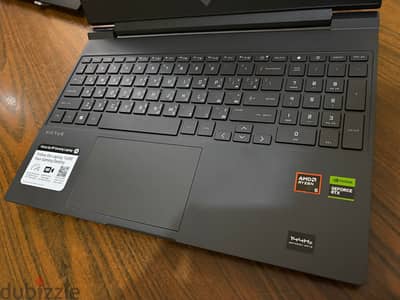 Hp Victus 15 , Gaming Nvidia 4050 لسه في الضمان يعتبر جديد