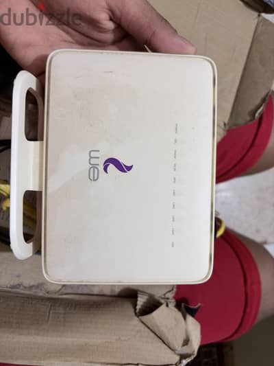 راوتر vdsl من we