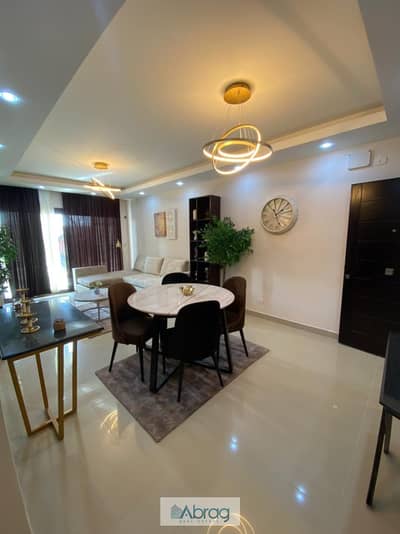 3 bedrooms apartment 160m in the Oasis compound on the Al-Wahat road with a 5% down payment and installments over 9 years, delivery in two years