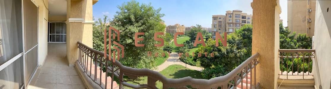Apartment for rent in Madinaty B1, 320 sq m, prime location near services, wide garden view.