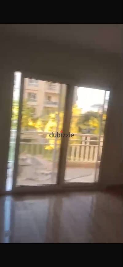 An apartment for sale cash in Madinaty B11 area 133m private finishing garden view next to the club and all services