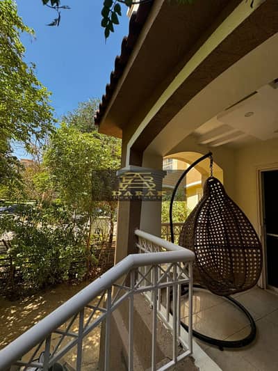 Apartment for sale on the ground floor with a garden of 100 meters + 45 B1 garden in Madinaty