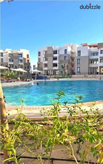 Fully Finished Chalet with a Swimming Pool View at a Great Price, Ready to Move In, at Zahra, North Coast