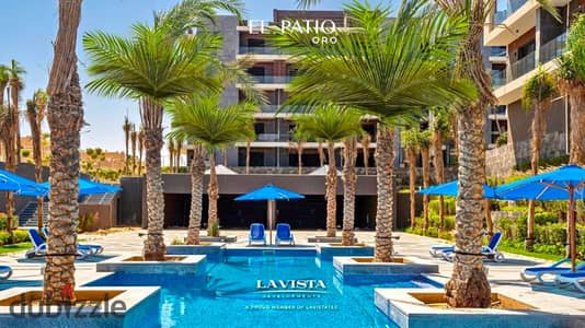 High super lux apartment  for rent in el patio oro by la vista  COMPOUND  semi furnished prime location