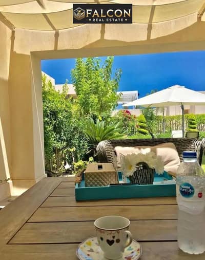 chalet for sale in north cost prime location and direct lagoons sea view and fully finshing