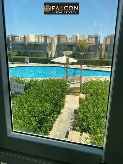 chalet with garden for sale in north cost prime location and direct lagoons sea view and fully finshing