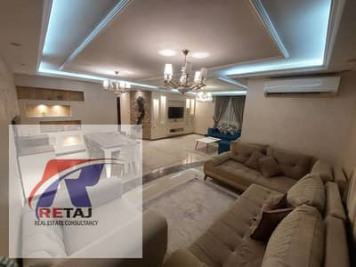 200 sqm Ultra Super Lux Furnished Apartment for Rent in the First District, Nasr City