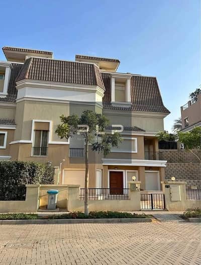 تاون هاوس للبيع ريسيل بجاردن خاصة  استلام فوري برايم لوكيشن بسعر مميز في كمبوند سراي