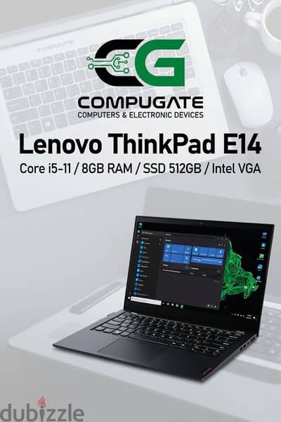  قوة الأداء. . . وسرعة الإنجاز مع Lenovo ThinkPad E14 