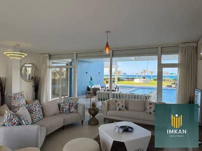 Finished townhouse for sale in Naia Bay, North Coast, with a special discount; located just minutes from Fouka Bay, with an 8-year installment plan.