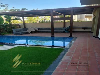 Furnished Twin House with pool in CFC Compound