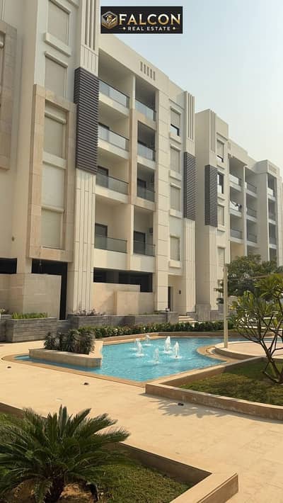 Next to Open Air Madinaty, fully finished apartment with hotel services, excellent view, with Al Jar Compound, installment, Aljar Shrouk