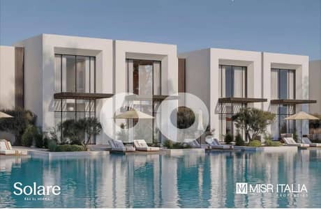 Chalet for Sale 99 SQM  Fully Finished in Solare Ras El Hekma | Luxury Coastal Living & Prime Investment Opportunity - Chalet in North Coast